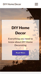 Mobile Screenshot of diyhomedecor.com